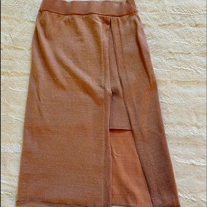 NWOT New York & Company ribbed sweater pencil skirt in size M